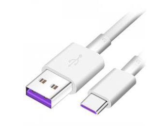 Huawei AP71 Quick Charger USB-C Datový Kabel 5A 1m White (Bulk)