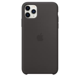 MX002ZE/A Apple Silikonový Kryt pro iPhone 11 Pro Max Black