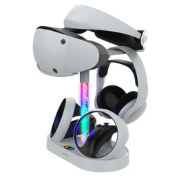 iPega P5V001 Multifunkční Nabíjecí Stojan pro PS VR2