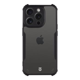 Tactical Quantum Stealth Kryt pro Apple iPhone 15 Pro Clear/Black 