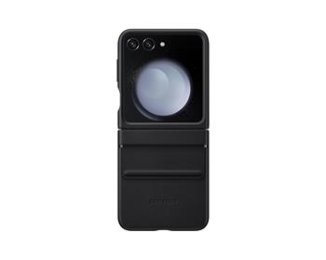 EF-VF731PBE Samsung Kožený Kryt (Eko) pro Galaxy Z Flip 5 Black