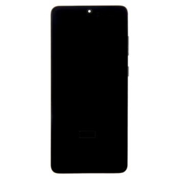 LCD display + Dotyk + Přední Kryt Samsung G986/G985 Galaxy S20+ Cosmic Black