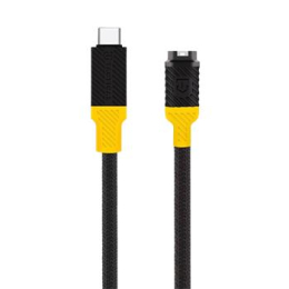 Tactical Recce 3:20 kabel pro Garmin USB-C Black/Yellow