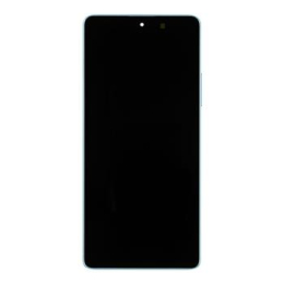LCD Display + Dotyková Deska + Přední Kryt pro Xiaomi Redmi Note 13 5G Blue (Ocean Teal)