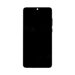 LCD Display + Dotyková Deska + Přední Kryt (Bez Čtečky Otisku Prstu) Huawei P30 Black (Service Pack)