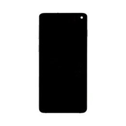 LCD display + Dotyk + Přední Kryt pro Samsung G973 Galaxy S10 Black