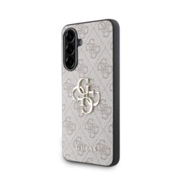 Guess PU 4G Metal Logo Zadní Kryt pro Samsung Galaxy A56 Pink