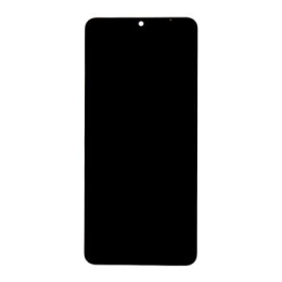 LCD display + Dotyk + Přední Kryt Samsung A065 Galaxy A06 Black (Service Pack)
