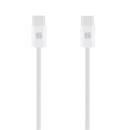 OBAL:ME Super Fast USB-C/USB-C Pletený kabel 60W 1m White