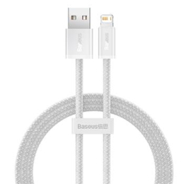 Baseus Dynamic Series Fast Charging Datový Kabel USB-A - Lightning 2.4A 1m White