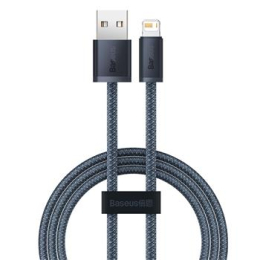 Baseus Dynamic Series Fast Charging Datový Kabel USB-A - Lightning 2.4A 1m Slate Gray