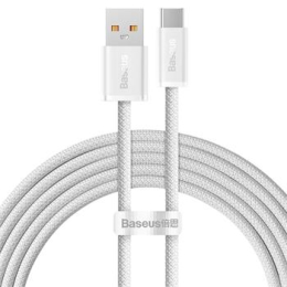 Baseus Dynamic Series Fast Charging Datový Kabel USB-A - USB-C 100W 2m White