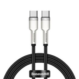 Baseus Cafule Metal Series Datový Kabel USB-C - USB-C 100W 1m Black