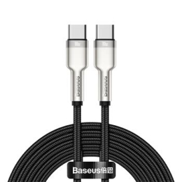 Baseus Cafule Metal Series Datový Kabel USB-C - USB-C 100W 2m Black
