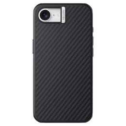 Nillkin Synthetic Fiber PRO Magnetic Zadní Kryt pro Apple iPhone 16e Silvery