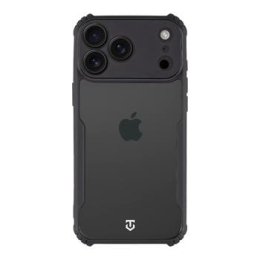 Tactical Quantum Stealth Kryt pro Apple iPhone 17 Pro Max Clear/Black