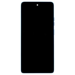 Motorola G75 5G LCD Display + Dotyková Deska + Přední Kryt Aqua Blue (Service Pack)