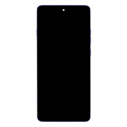 Motorola Edge 60 Pro LCD Display + Dotyková Deska + Přední Kryt Dazzling Blue (Service Pack)