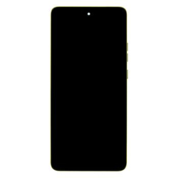 Motorola G86 LCD Display + Dotyková Deska + Přední Kryt Green (Golden Cypress) (Service Pack)