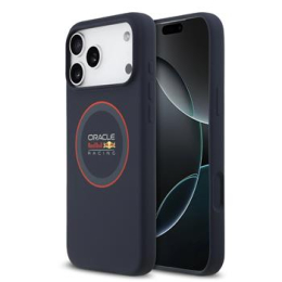 Red Bull Silicone Red Ring MagSafe Zadní Kryt pro iPhone 17 Pro Max Navy