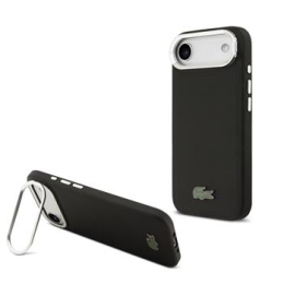 Lacoste Iconic Petit Pique Camera Stand MagSafe Zadní Kryt pro iPhone Air Black