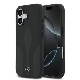Mercedes Leather The Move MagSafe Zadní Kryt pro iPhone 17 Black