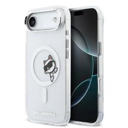 Karl Lagerfeld IML Choupette Peekaboo MagSafe Zadní Kryt pro iPhone Air Transparent