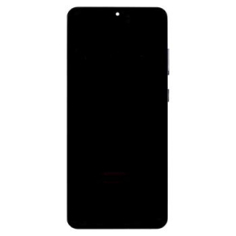 LCD display + Dotyk + Přední Kryt Samsung G988 Galaxy S20 Ultra Cosmic Black