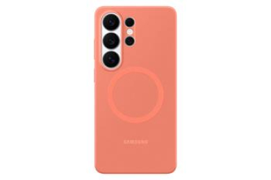 EF-ES948COE Samsung Silikonový Magnetický Kryt pro Galaxy S26 Ultra Coral Red
