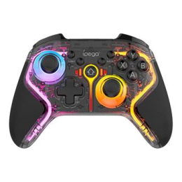 iPega 9666TH Bluetooth RGB Gamepad pro Android/iOS/PS3/PS4/PC/N-Switch Black (Pošk. Balení)