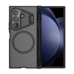 Nillkin CamShield Prop Magnetic Pen Slot (Transp. Lens) Zadní Kryt pro Samsung Galaxy Z Fold 8 Ultra Transparent Black