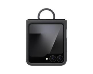 EF-PF741TBE Samsung Silikonový Kryt s Kroužkem pro Galaxy Z Flip 6/7 FE Black (Pošk.balení)