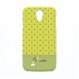 GUHCS4PEY Guess Gianina Zadní Kryt Yellow pro Samsung i9505 Galaxy S4