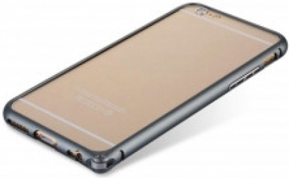 Ultratenký hliníkový bumper iPhone 6 - černý