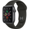 Apple Watch (MWV82HC/A) Series 5 40mm šedé s černým řemínkem 